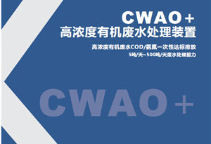 CWAO+高COD廢水處理裝置
